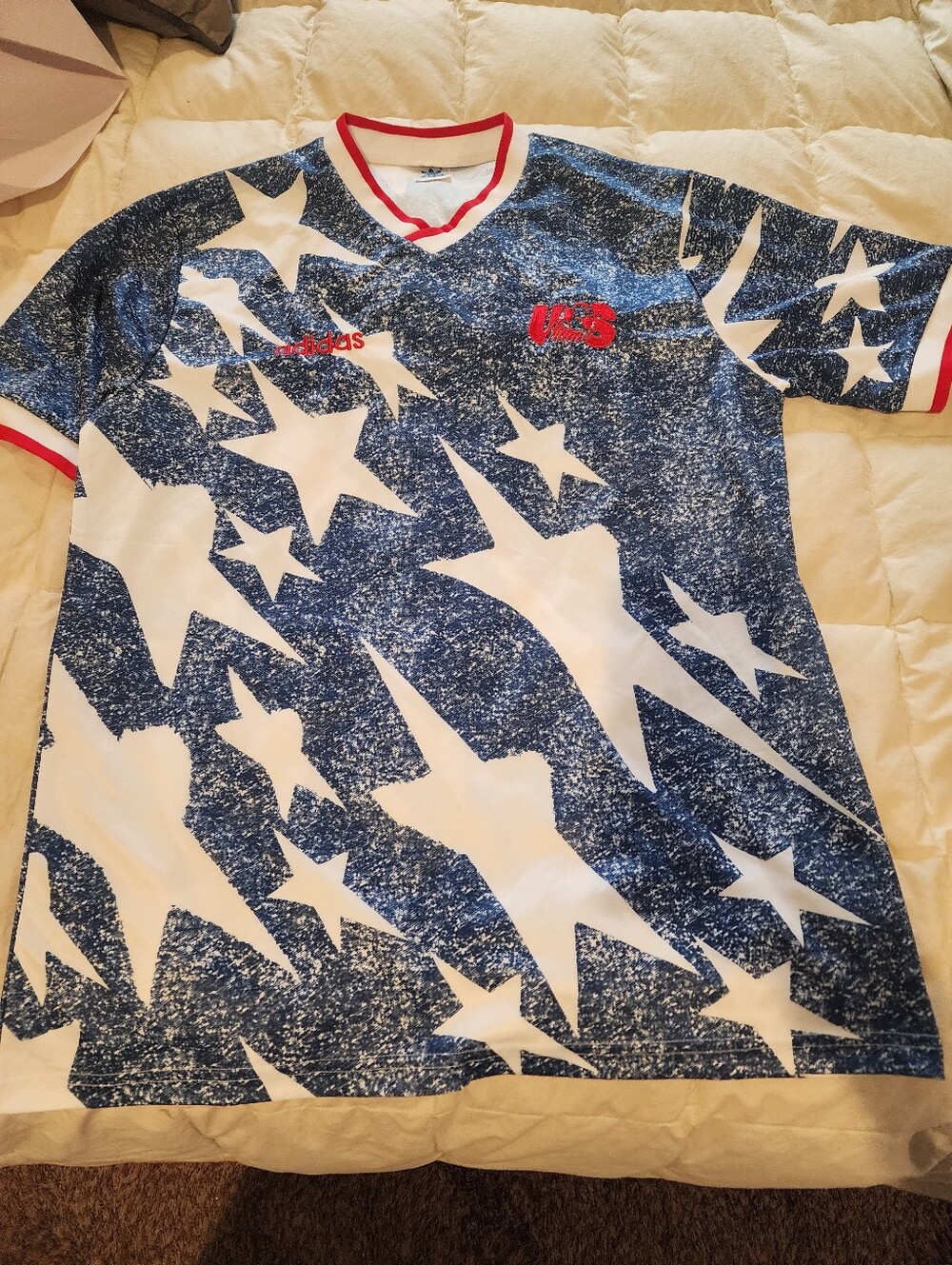 Mens Xxl 1994 Edition USA World Cup Soccer Team Shirt Official Addidas